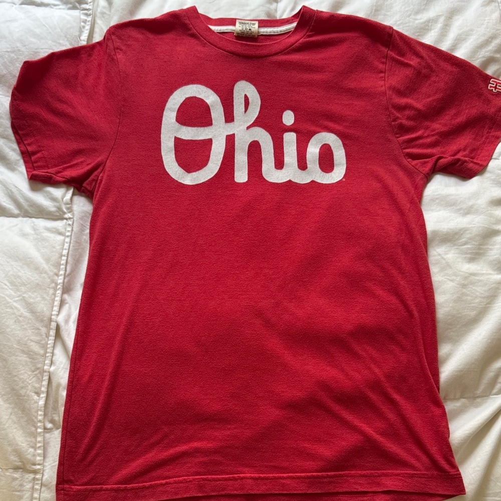 HOMAGE Script Ohio Short Sleeve Tee Size M